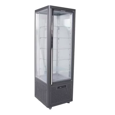 TECFRIGO - Vitrine verticale SNELLE positive ventilée 360 L tablettes en verre