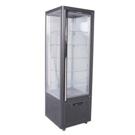 TECFRIGO - Vitrine verticale SNELLE positive spécial chocolat ventilée 360 L tablettes en verre