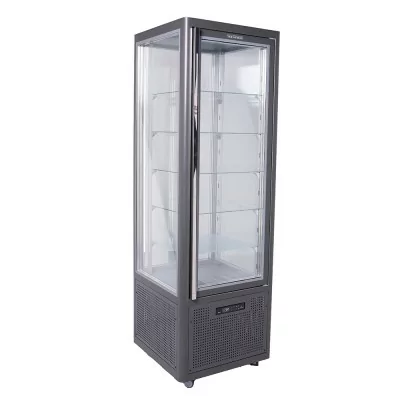 TECFRIGO - Vitrine verticale SNELLE positive spécial chocolat ventilée 360 L tablettes en verre