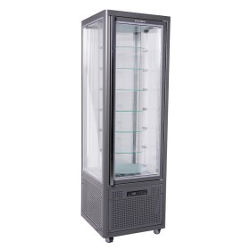 TECFRIGO - Vitrine verticale SNELLE positive spécial chocolat ventilée 360 L tablettes en verre rotatives