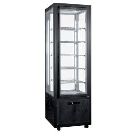 TECFRIGO - Vitrine verticale SNELLE négative statique 360 L grilles évaporateurs