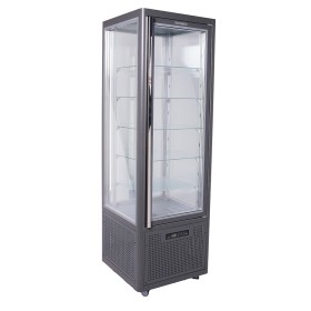 TECFRIGO - Vitrine verticale SNELLE positive ventilée 525 L tablettes en verre