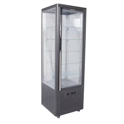 TECFRIGO - Vitrine verticale SNELLE positive spécial chocolat ventilée 525 L tablettes en verre