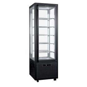 TECFRIGO - Vitrine verticale SNELLE négative statique 525 L grilles évaporateurs