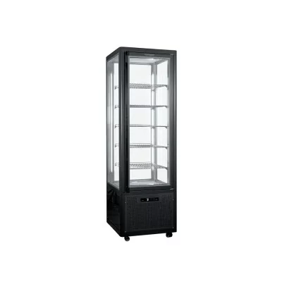 TECFRIGO - Vitrine verticale SNELLE négative ventilée 525 L grilles