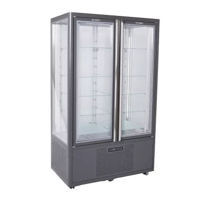 TECFRIGO - Vitrine verticale SNELLE positive ventilée 720 L grilles