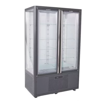 TECFRIGO - Vitrine verticale SNELLE positive statique 720 L grilles