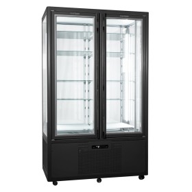 TECFRIGO - Vitrine verticale SNELLE positive ventilée 720 L tablettes en verre