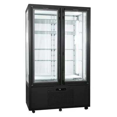 TECFRIGO - Vitrine verticale SNELLE positive ventilée 720 L tablettes en verre