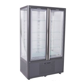 TECFRIGO - Vitrine verticale SNELLE négative statique 720 L grilles évaporateurs