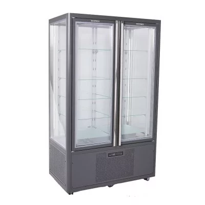 TECFRIGO - Vitrine verticale SNELLE négative statique 720 L grilles évaporateurs