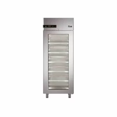 ILSA - Armoire réfrigérée à glace négative -25/-10 °C 1 porte vitrée 700 L