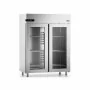 ILSA - Armoire réfrigérée positive 0/+10 °C 2 portes vitrées 1400 L