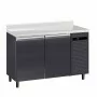 FURNOTEL - Arrière-bar skinplate groupe logé H. 1000 mm 2 portes 260 litres