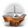 FURNOTEL - Buffet réfrigéré central carré 8 bacs GN1/1