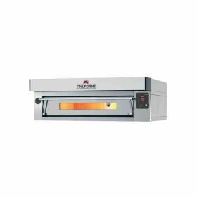 ITALFORNI - Four à pizza inox gamme EURO 1 chambre 8 pizzas Ø 30 cm commandes digitales