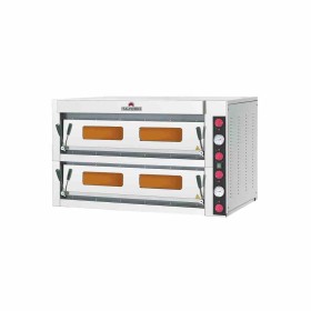 ITALFORNI - Four à pizza avec commandes mécaniques Série TK 2 chambres 12 pizzas Profondeur 940 mm