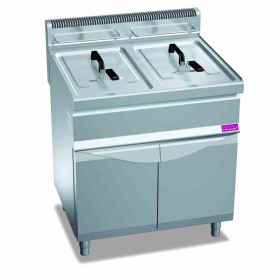 FURNOTEL - Friteuse gaz sur coffre 2 x 20 litres