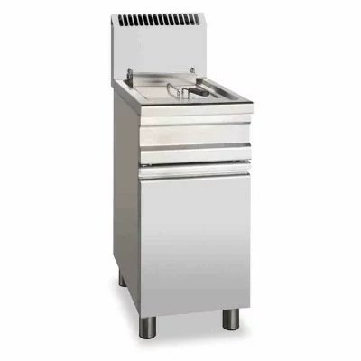 FURNOTEL - Friteuse gaz sur coffre 1 bac 14 litres