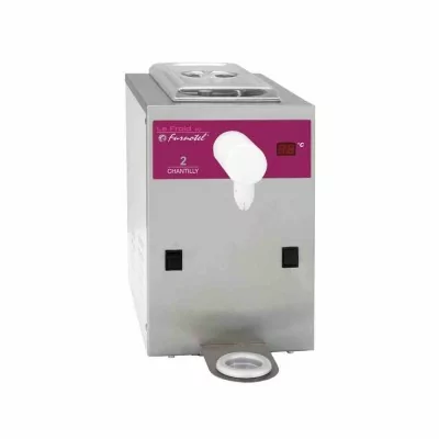 FURNOTEL - Machine à chantilly commandes mécaniques 100 litres / heure bac 2 L