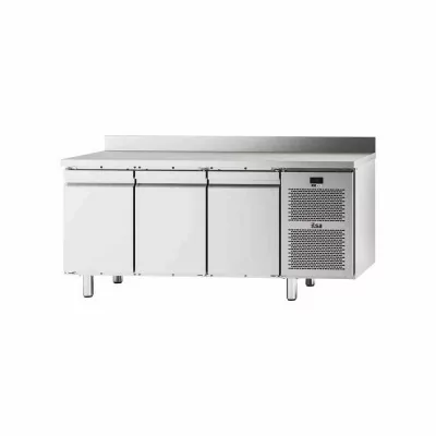 ILSA - Table réfrigérée pâtissière négative -20/-10°C avec dosseret 3 portes avec groupe P. 800 457 L