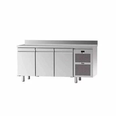 ILSA - Table réfrigérée pâtissière positive -2/+8°C avec dosseret 3 portes avec groupe P. 800 457 L