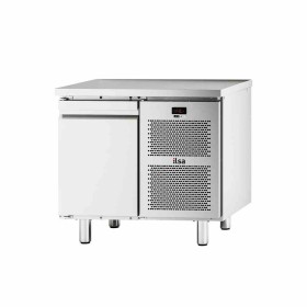 ILSA - Table réfrigérée pâtissière négative -20/-10°C sans dosseret 1 porte avec groupe P. 800 130 L