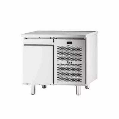 ILSA - Table réfrigérée pâtissière négative -20/-10°C sans dosseret 1 porte avec groupe P. 800 130 L
