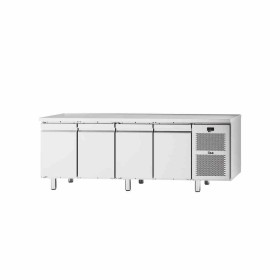 ILSA - Table réfrigérée pâtissière négative -20/-10°C sans dosseret 4 portes avec groupe P. 800 620 L