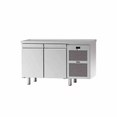 ILSA - Table réfrigérée pâtissière positive -2/+8°C sans dosseret 2 portes avec groupe P. 800 293 L