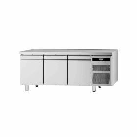 ILSA - Table réfrigérée à chocolat positive +4/+18°C sans plan de travail 3 portes 457 L