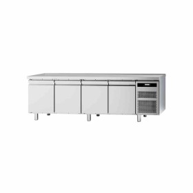 ILSA - Table réfrigérée à chocolat positive +4/+18°C sans plan de travail 4 portes 620 L
