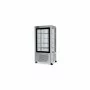 FURNOTEL - Vitrine réfrigérée négative 4 faces vitrées 540 litres fixe/grilles chromées 1 porte