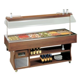 TECFRIGO - Déclassé - Desserte ISOLA positive ventilé 6 GN 1/1