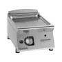 GIORIK - Déclassé - Plancha gaz acier chromé surface de cuisson simple rainurée
