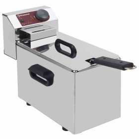 DIAMOND - Déclassé - Friteuse de table simple 4 L sans robinet