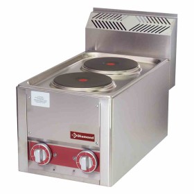 DIAMOND - Déclassé - Cuisinière électrique 2 plaques, à poser