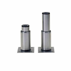 FURNOTEL - Kit 4 pieds inox hauteur 90 mm