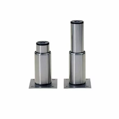 FURNOTEL - Kit 4 pieds inox hauteur 90 mm