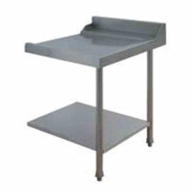 ELETTROBAR - Table de prélavage droite machines à paniers 500 x 500 ou 600 x 500 dosseret  L. 700 mm