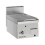 GIORIK - Déclassé - Plancha gaz acier inoxydable simple rainurée