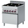 DIAMOND - Déclassé - Fourneau 4 feux vifs sur four électrique série 650