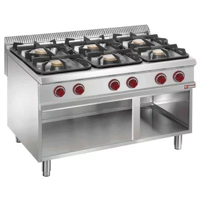 DIAMOND - Occasion - Fourneau 6 feux gaz sur baie libre, Master 900