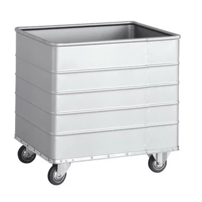 TECNOX - Déclassé - Chariot de manutention blanchisserie non perforé capacité 313 L