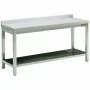 DIAMOND - Déclassé - Table inox adossée P. 700 mm L. 1400 mm