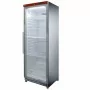 DIAMOND - Déclassé - Armoire frigorifique ventilée inox, 1 porte vitrée - 400 L