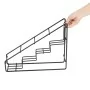 OLYMPIA - Support en acier pour bouteilles de sirop noir 400x105x320mm