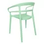 BOLERO - Fauteuils Mateo Café vert menthe (lot de 2)
