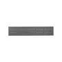 BOLERO - Bancs à lattes Valletta gris (lot de 2)