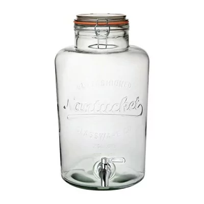 GASTRONOBLE - Distributeur de boissons en verre transparent 8,5 L